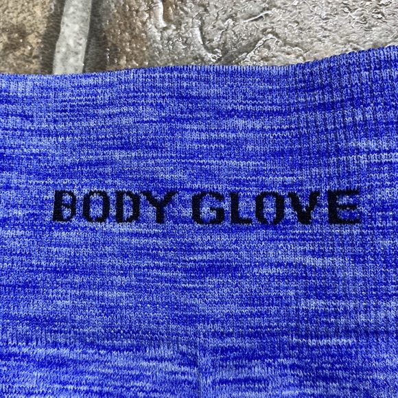 Body Glove Crops Work Out Pants, Purple - Picture 3 of 6